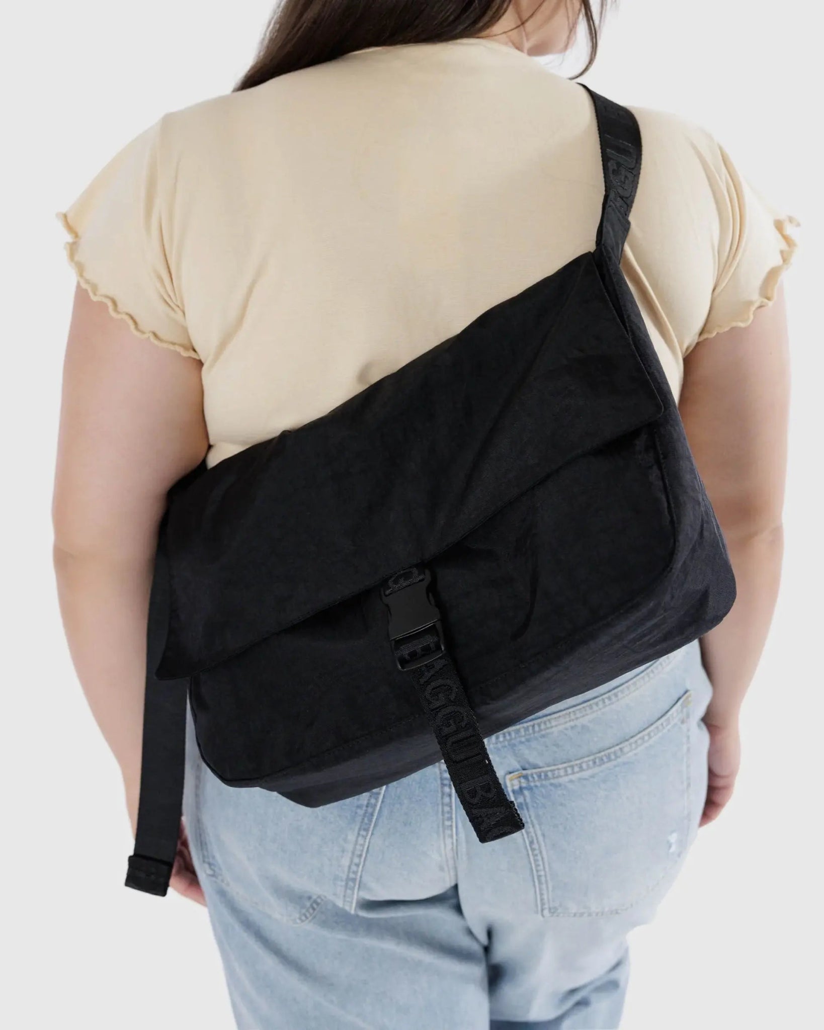 Baggu Messenger Bag – musta työlaukku - Lempi Lifestyle