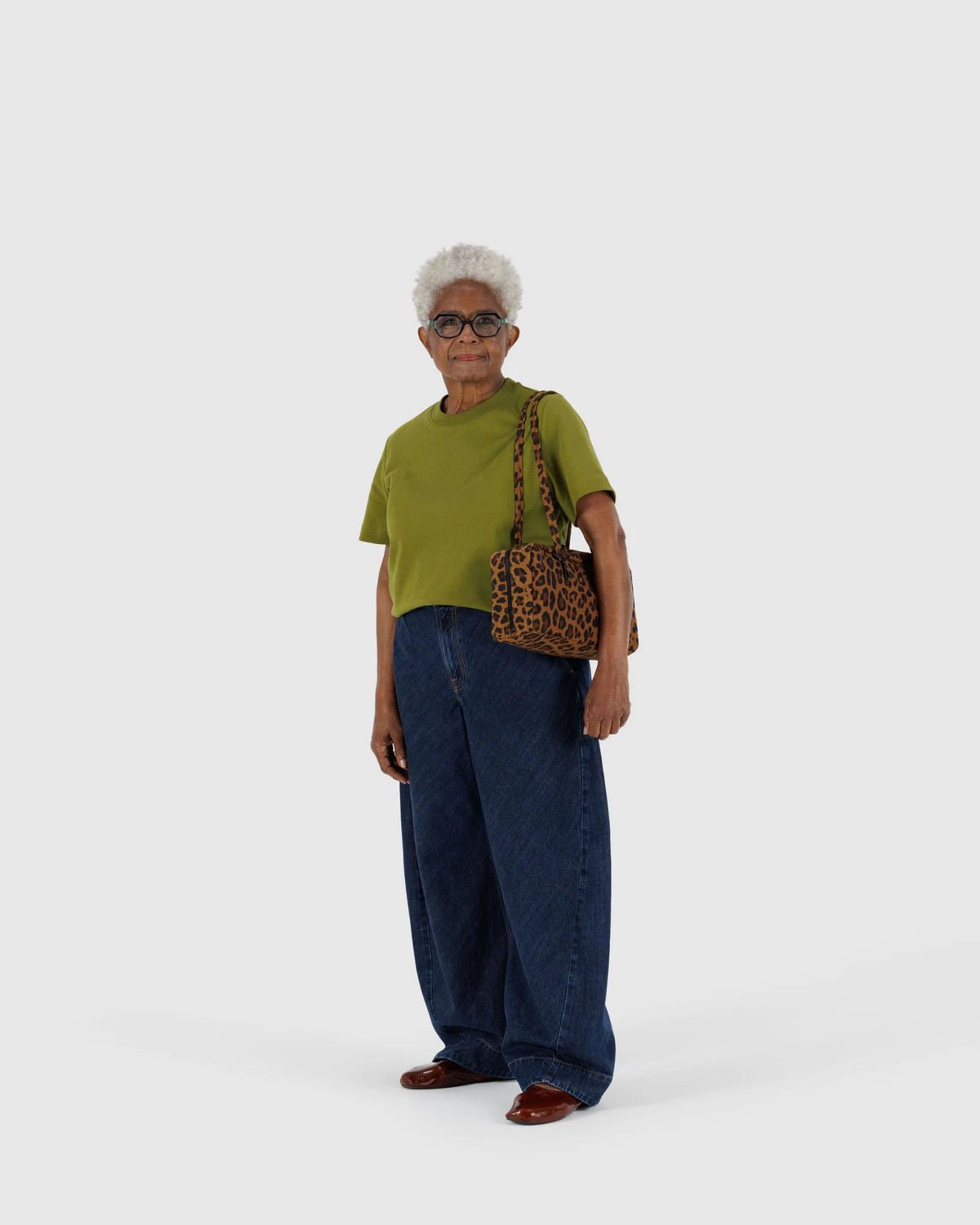 Baggu Nylon Bowler Bag - Leopard - Lempi Lifestyle