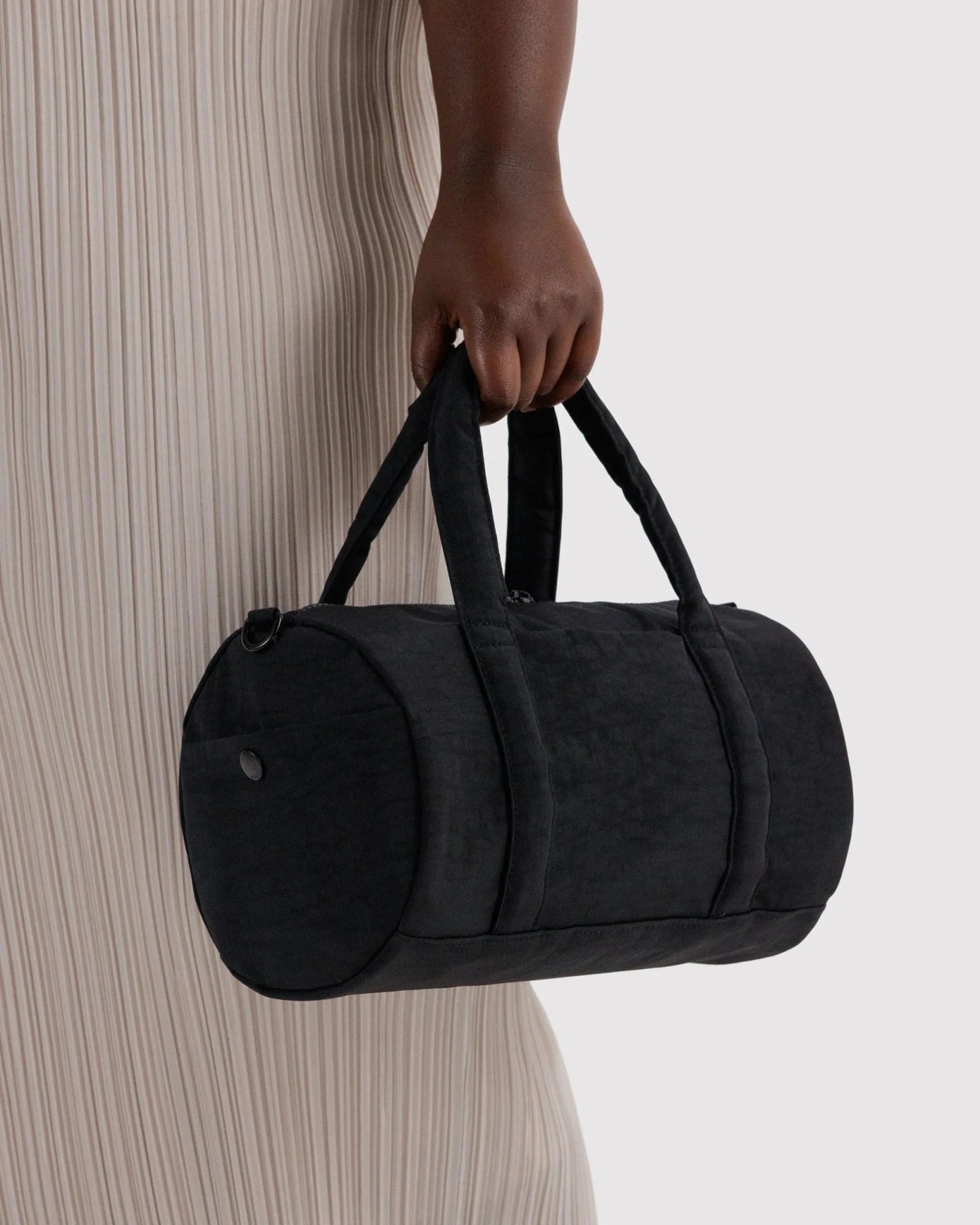 Baggu Nylon Duffle viikonloppulaukku - Black - Lempi Lifestyle