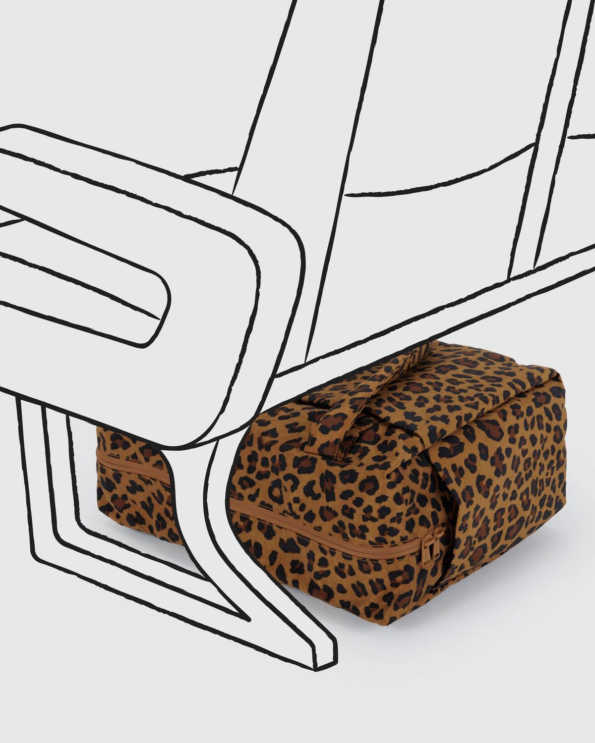 Baggu Small Cloud Carry - On - Leopard - Lempi Lifestyle