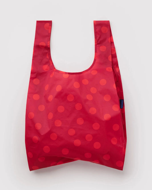 Baggu standard - Punainen Polka dot pallokuosi ostoskassi - Lempi Lifestyle