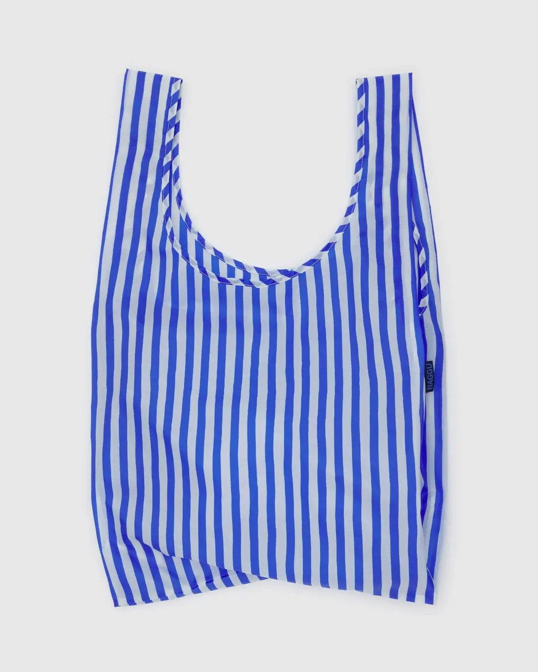 Baggu standard, sinivalkoraidallinen kestokassi - Lempi Lifestyle