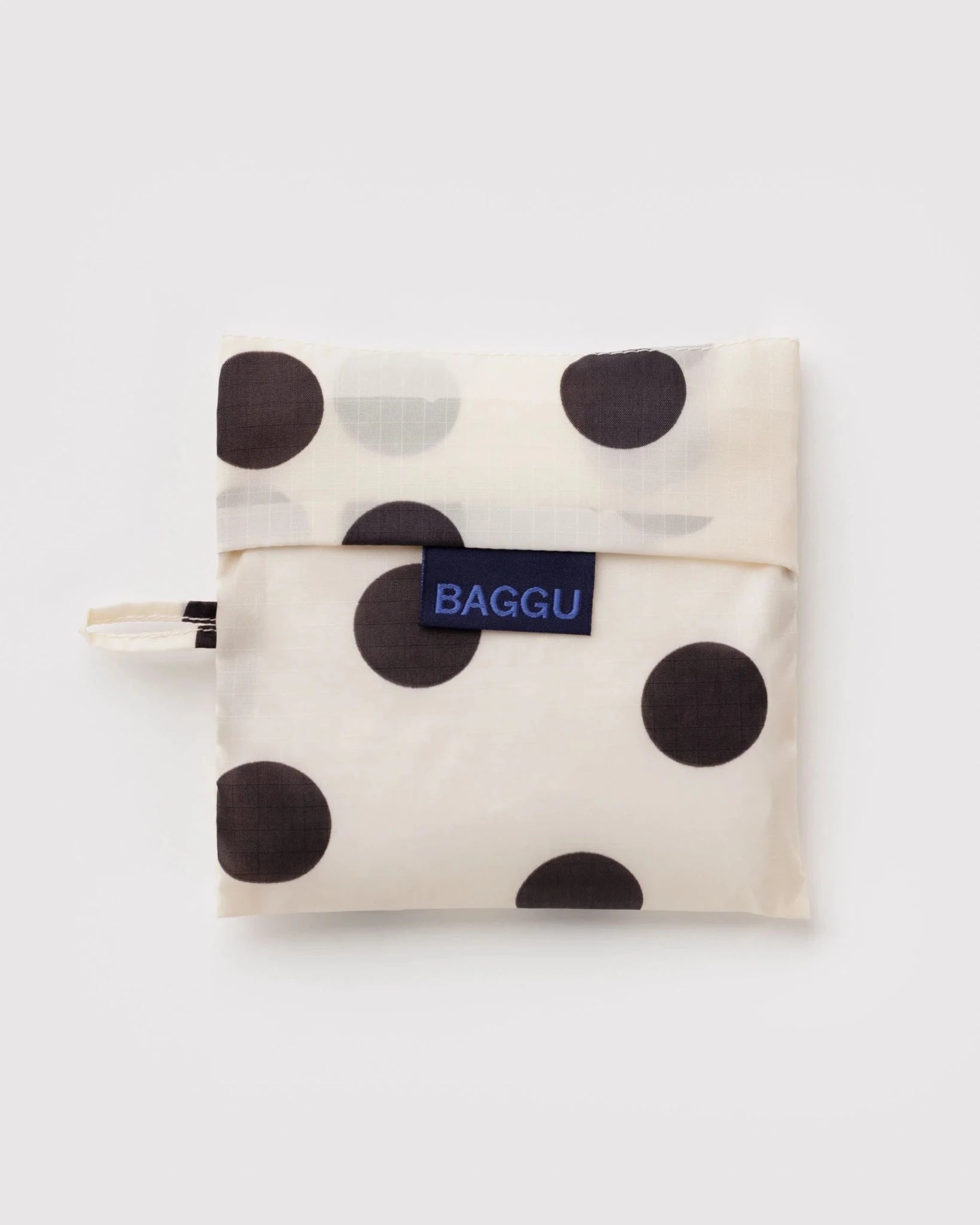 Baggu Standard - Valkoinen Polka dot pallokuosi ostoskassi - Lempi Lifestyle