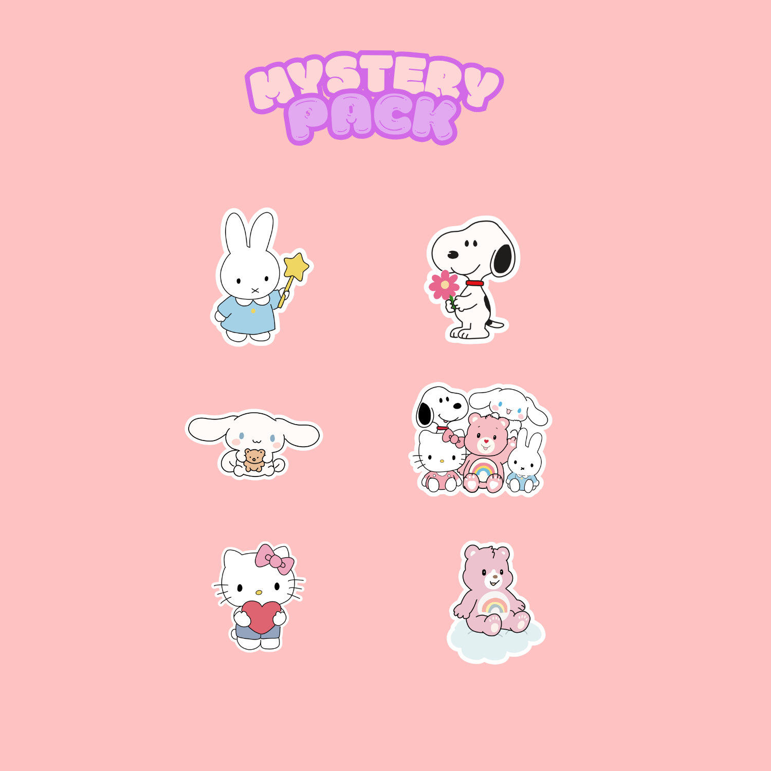Mystery Pack – vinyylitarra-yllätyspakkaus, 6 mallia - Lempi Lifestyle