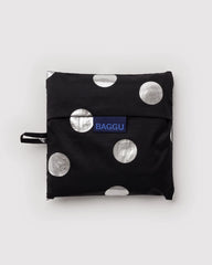 Big Baggu iso kestokassi - Silver Metallic Polka Dot - Lempi Lifestyle