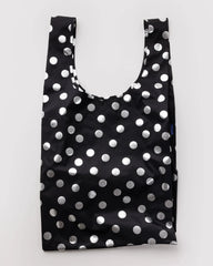 Big Baggu iso kestokassi - Silver Metallic Polka Dot - Lempi Lifestyle