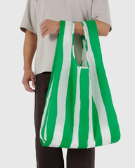 Big Baggu, iso kestokassi ,vihreä raita - Lempi Lifestyle