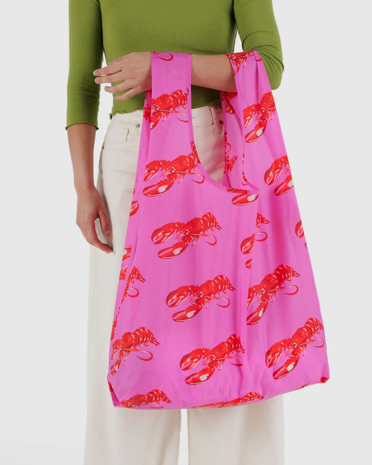 Big Baggu Pink lobster I kestokassi jättikoko - Lempi Lifestyle