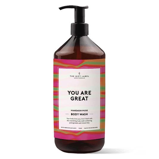 Body Wash 1000ml - You Are Great - Lempi Lifestyle