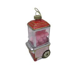 Christmas decoration cotton candy machine