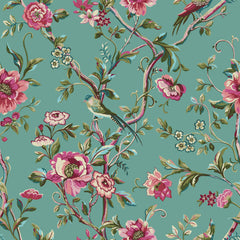 Petivaatesetti - Vintage Chinoiserie Floral Exotic