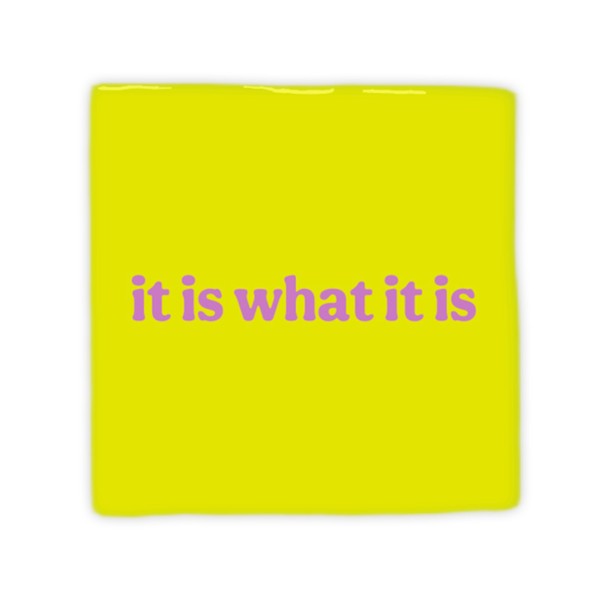 Keraamiset koristelaatat - it is what it is