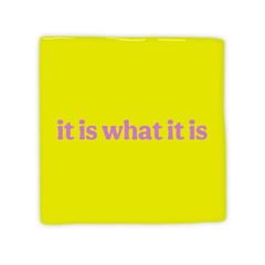 Keraamiset koristelaatat - it is what it is