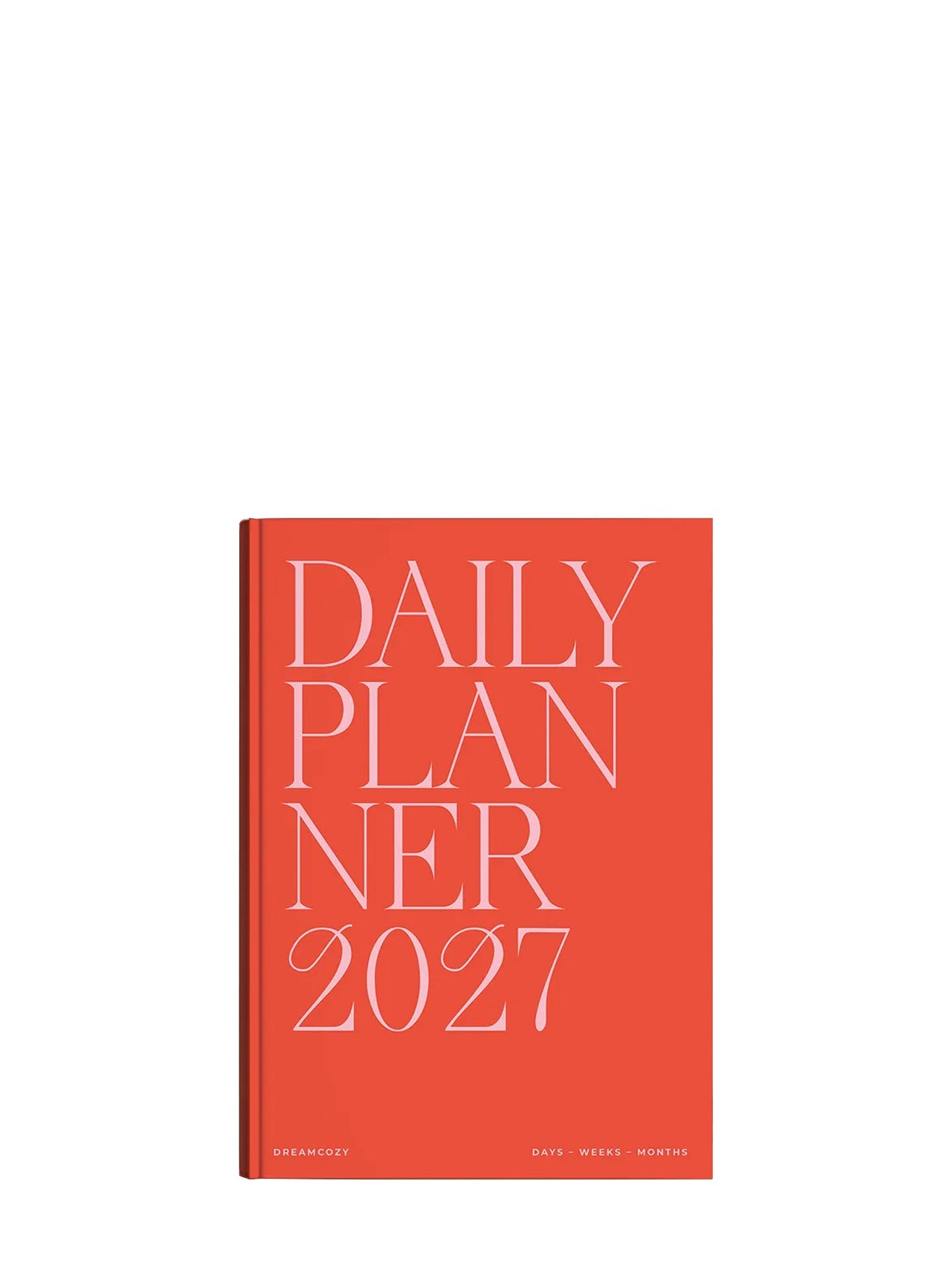 Cozy Planner 2027 – Berry Red - Lempi Lifestyle