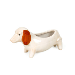 Vase, dachshund