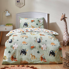 Bedding Wildlife Animal / For a single bed (single)