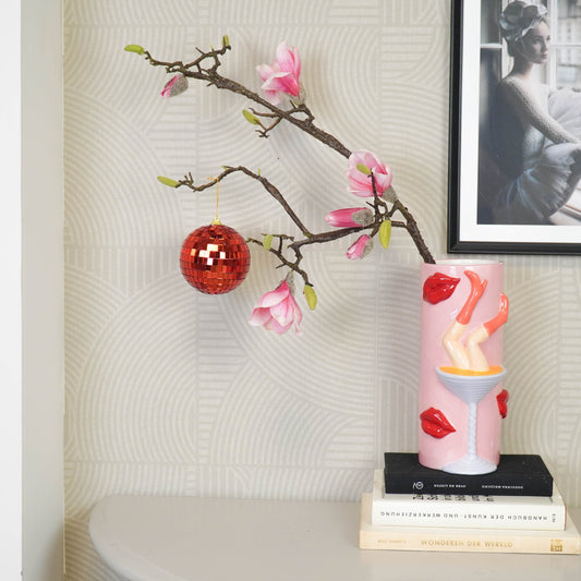 Discopallo 10 cm I punainen - Lempi Lifestyle