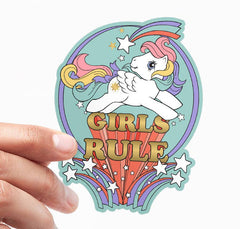 Vinyylitarra My little pony - MLP Girls Rule Sticker