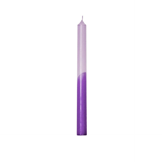 Colored crown candles 4 pcs., lilac and violet