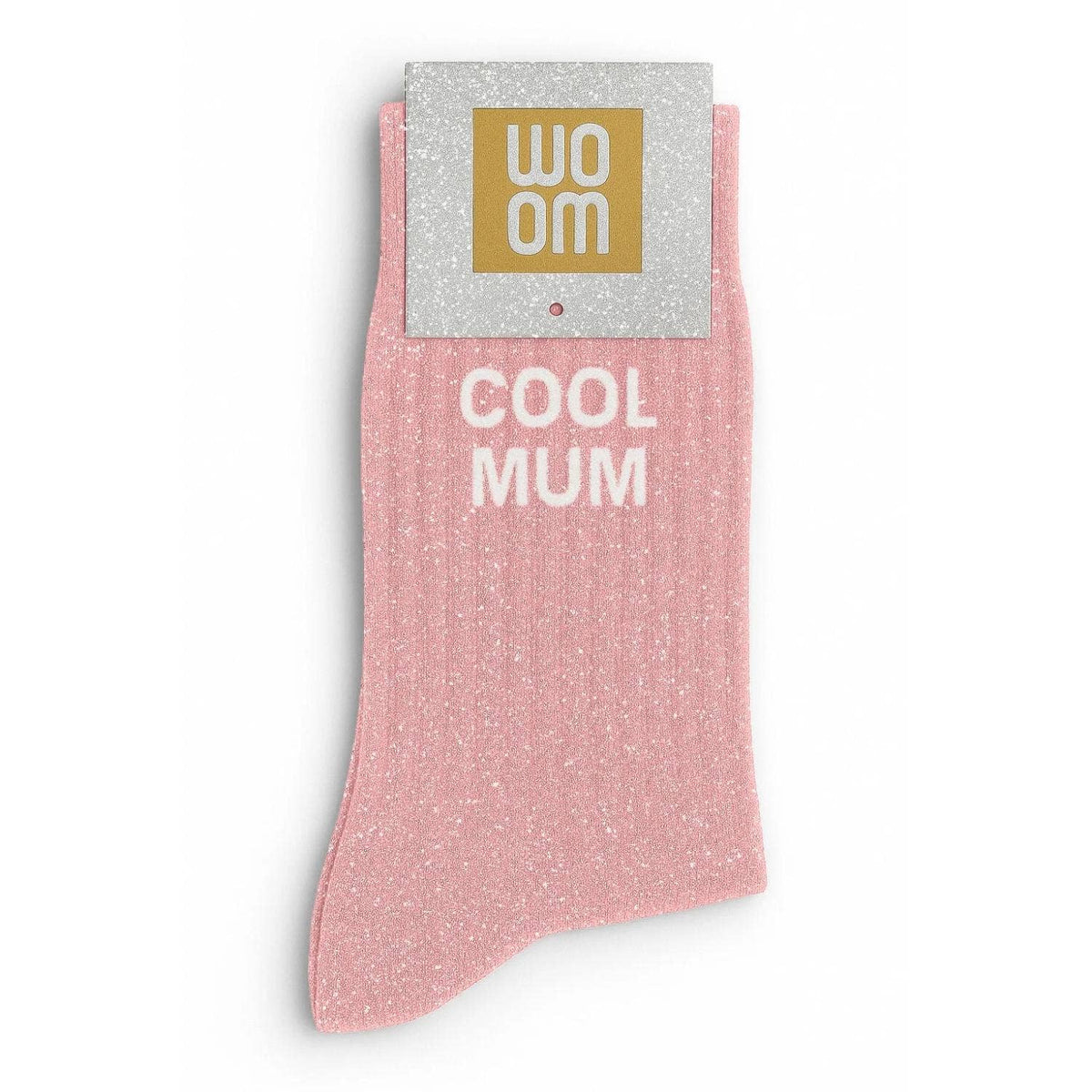 Glittersukat Cool Mum - vaaleanpunaiset kimallesukat