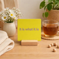 Keraamiset koristelaatat - it is what it is