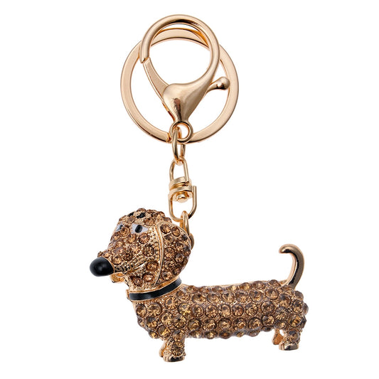 Keychain dachshund