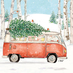 Servetti - Lautasliina Christmas Bus Napkin 33x33