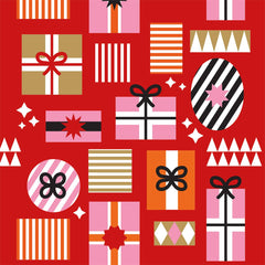 Servetti - Lautasliina Gift Collage Napkin 33X33