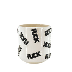 F*ck vaasi – design maljakko / kukkaruukku - Lempi Lifestyle