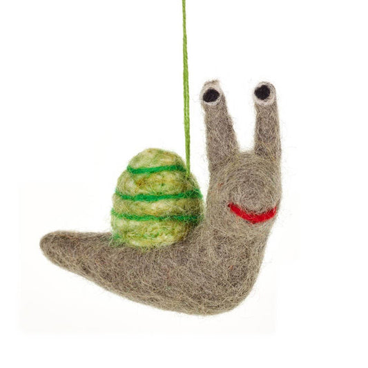 Felted snail