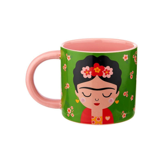 Frida Kahlo - muki kukkakuosilla - Lempi Lifestyle
