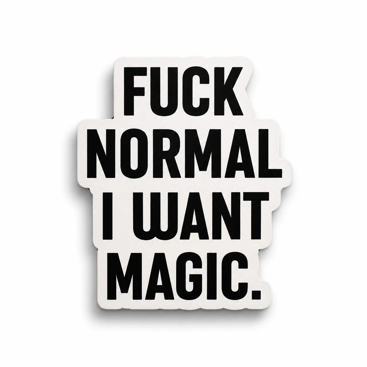 Magneetti – Fuck normal i want magic