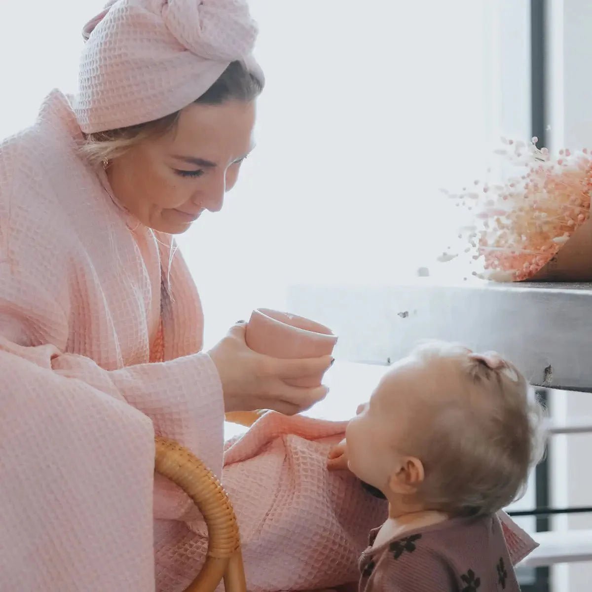 Hamam Waffle Kylpytakki - Erivärisiä - Lempi Lifestyle