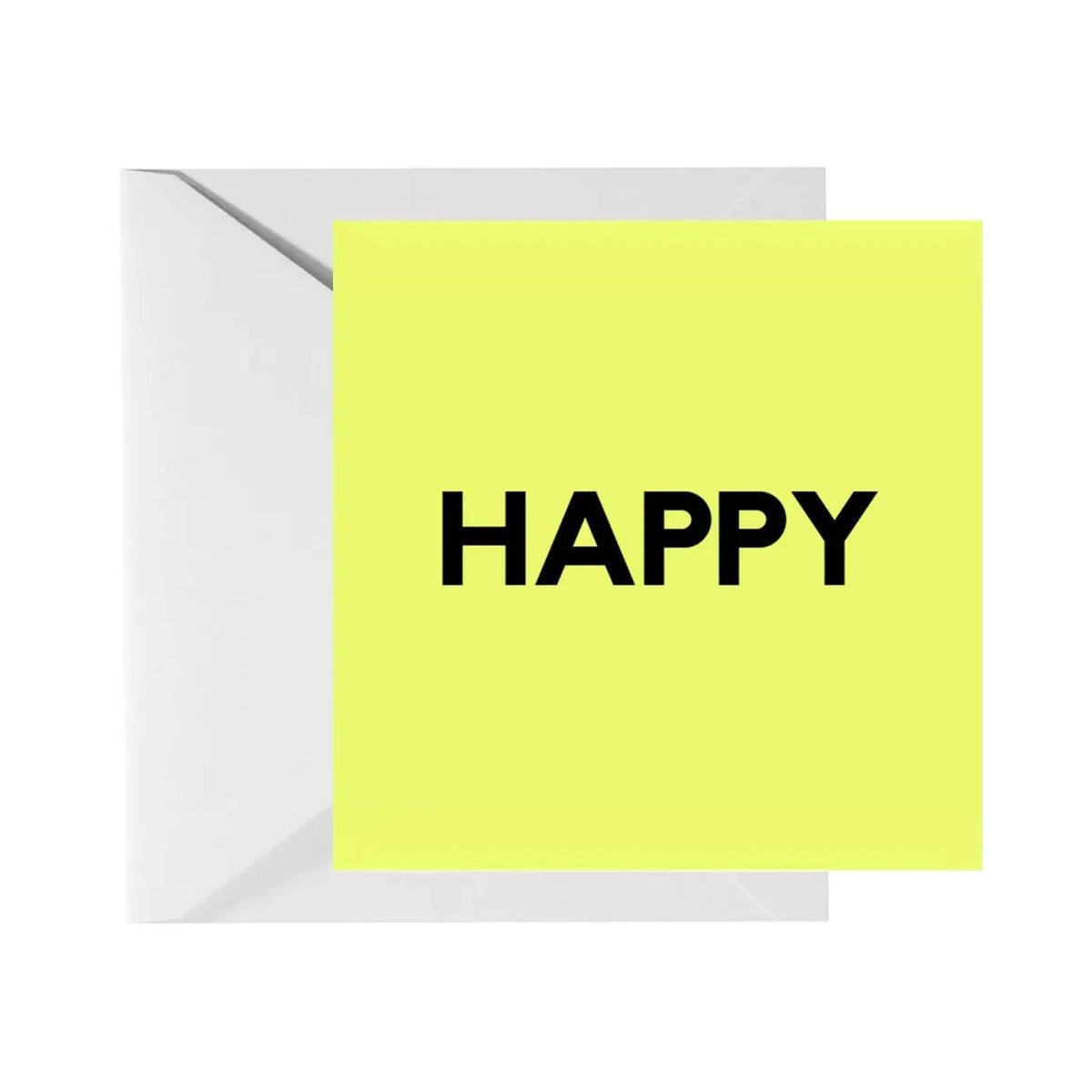 Happy - Avattava Postikortti Kirjekuorella - Lempi Lifestyle