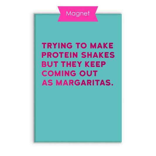 Hauska jääkaappimagneetti - Protein shakes - Lempi Lifestyle