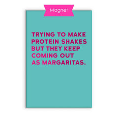 Hauska jääkaappimagneetti - Protein shakes - Lempi Lifestyle