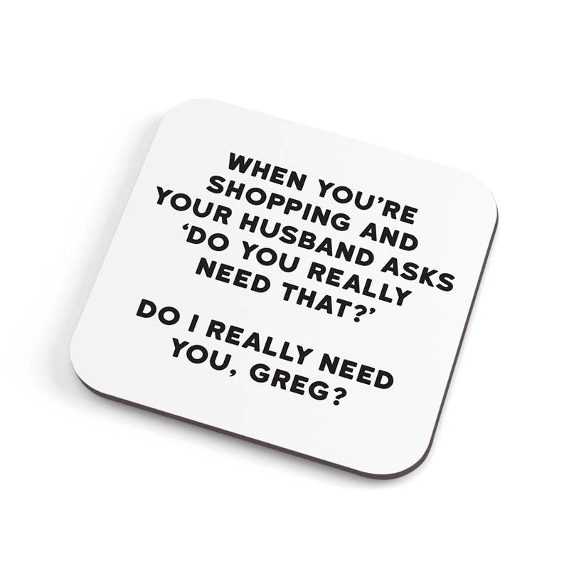 Hauska lasinalunen I Do I need you Greg? - Lempi Lifestyle