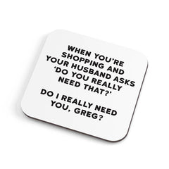 Hauska lasinalunen I Do I need you Greg? - Lempi Lifestyle