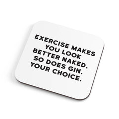 Hauska lasinalunen I Exercise or Gin - Lempi Lifestyle