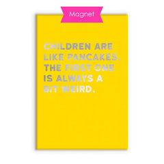 Hauska magneetti I Children & pancakes - Lempi Lifestyle