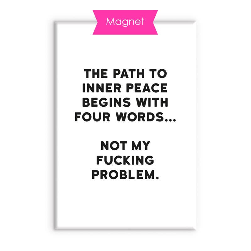 Hauska magneetti I Inner peace - Lempi Lifestyle