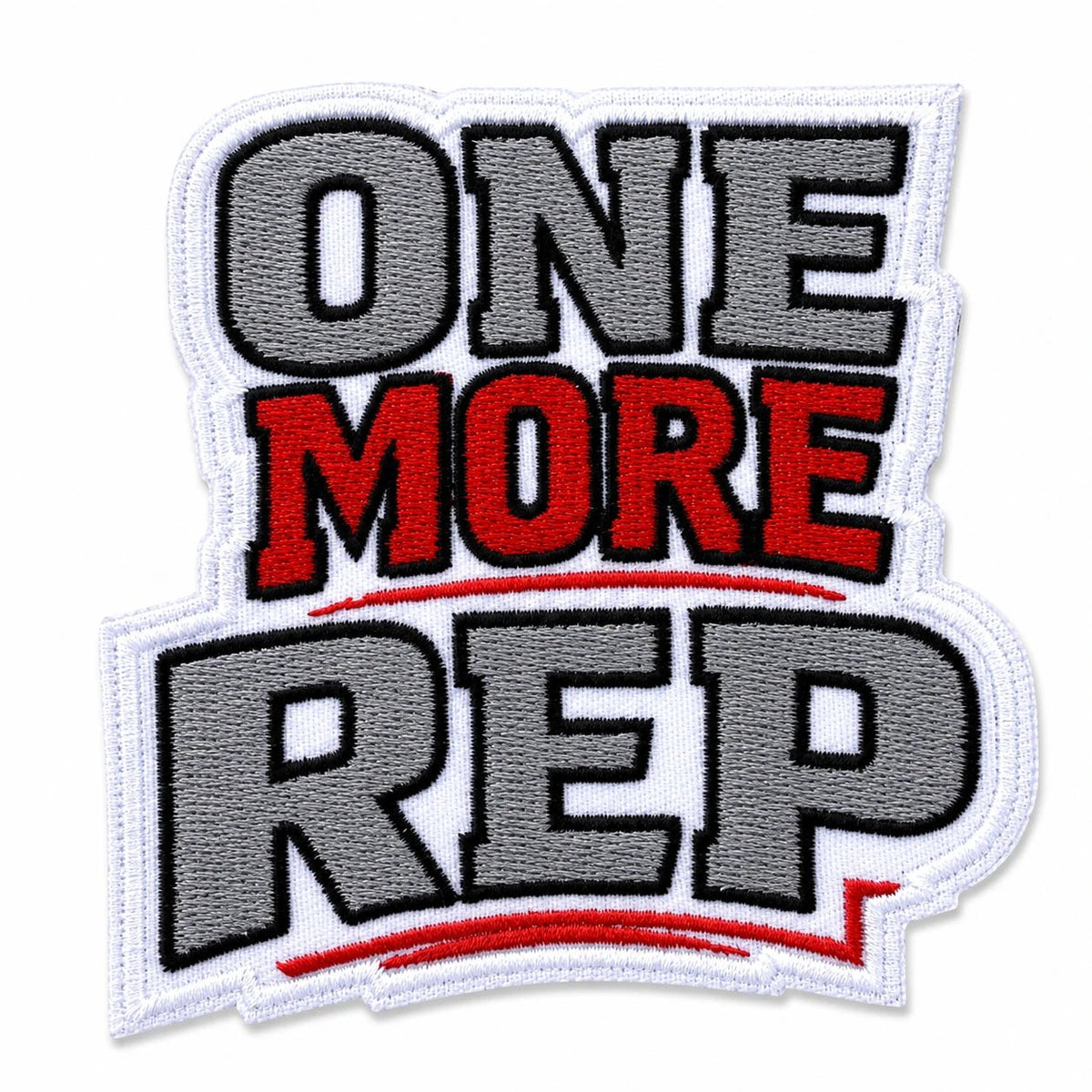 Hauska reppumerkki / Morale Patch treenireppuun ja kasseihin- One more rep - Lempi Lifestyle