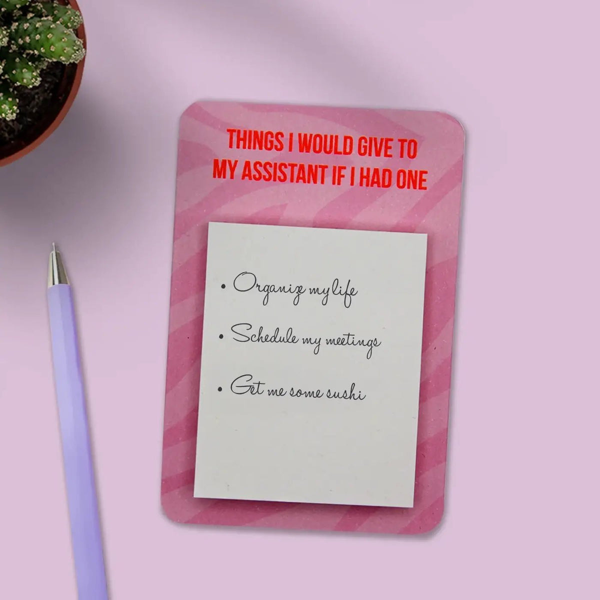 Hauskat muistilaput - Things I Would Give to My Assistant - Lempi Lifestyle