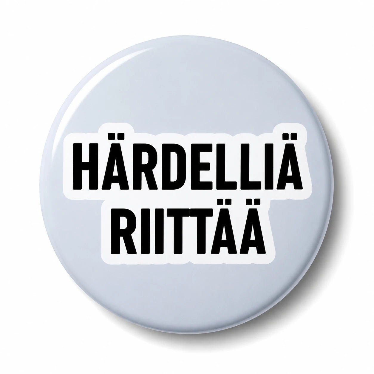 Hauskat pinssit ja rintanapit teksteillä - 25 mm ja 38 mm - Lempi Lifestyle