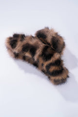 Hiusklipsi leopardikuosia - tekoturkis - Lempi Lifestyle