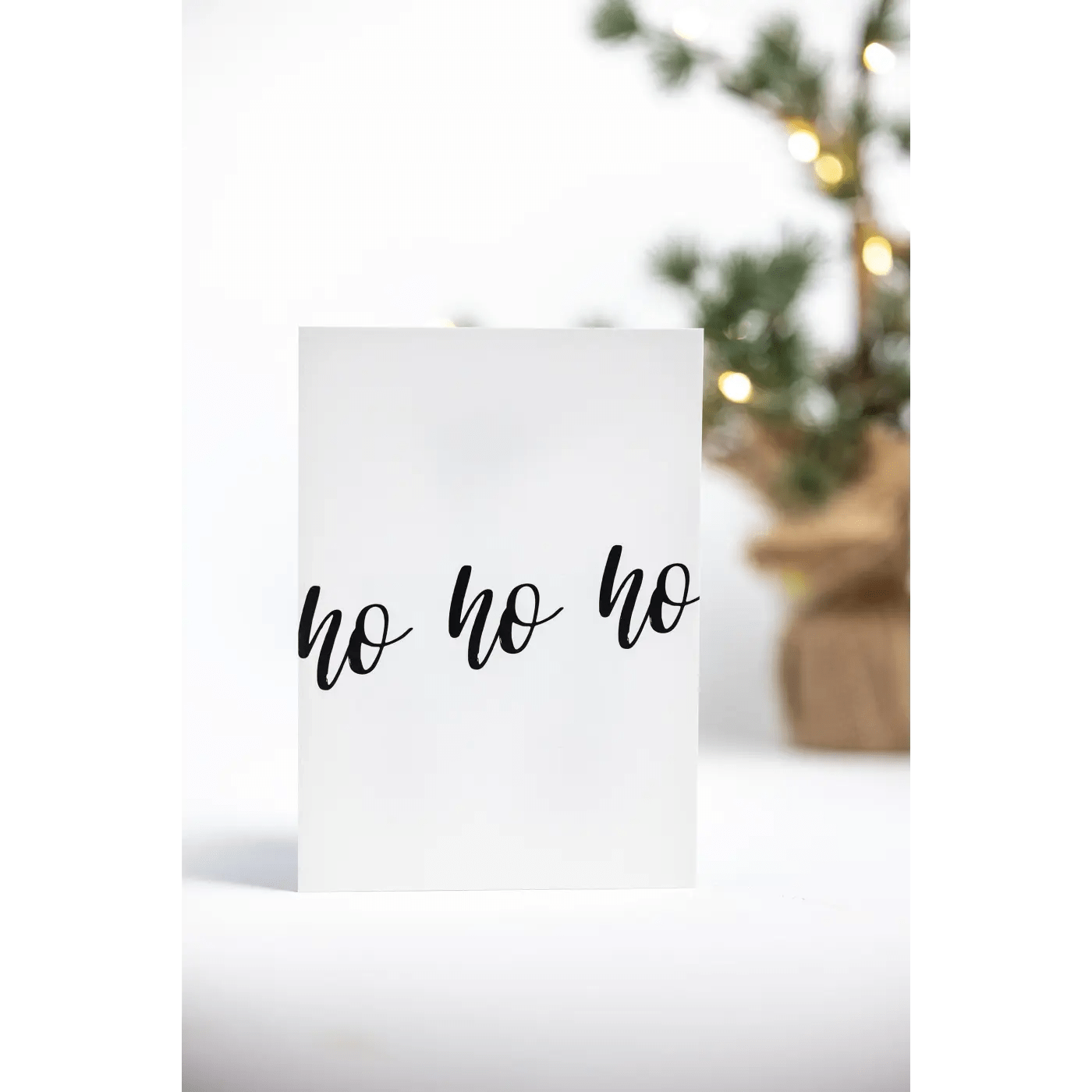 Ho Ho Ho - kortti - Lempi Lifestyle