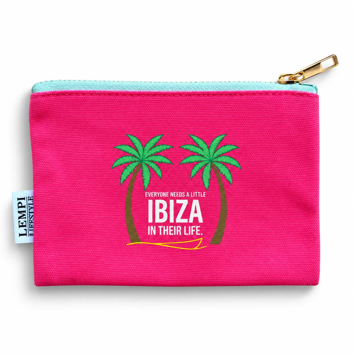 Lempi Ibiza Kosmetiikkapussi – Puuvillaa