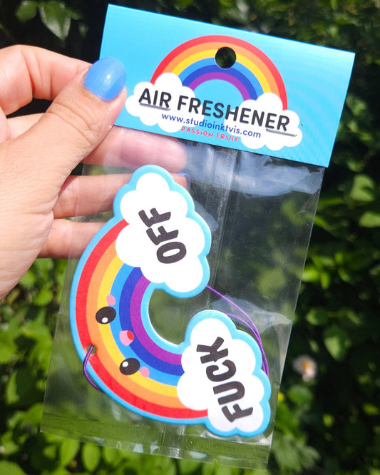 Ilmanraikastin Rainbow F*** Off – Passionhedelmän tuoksu - Lempi Lifestyle