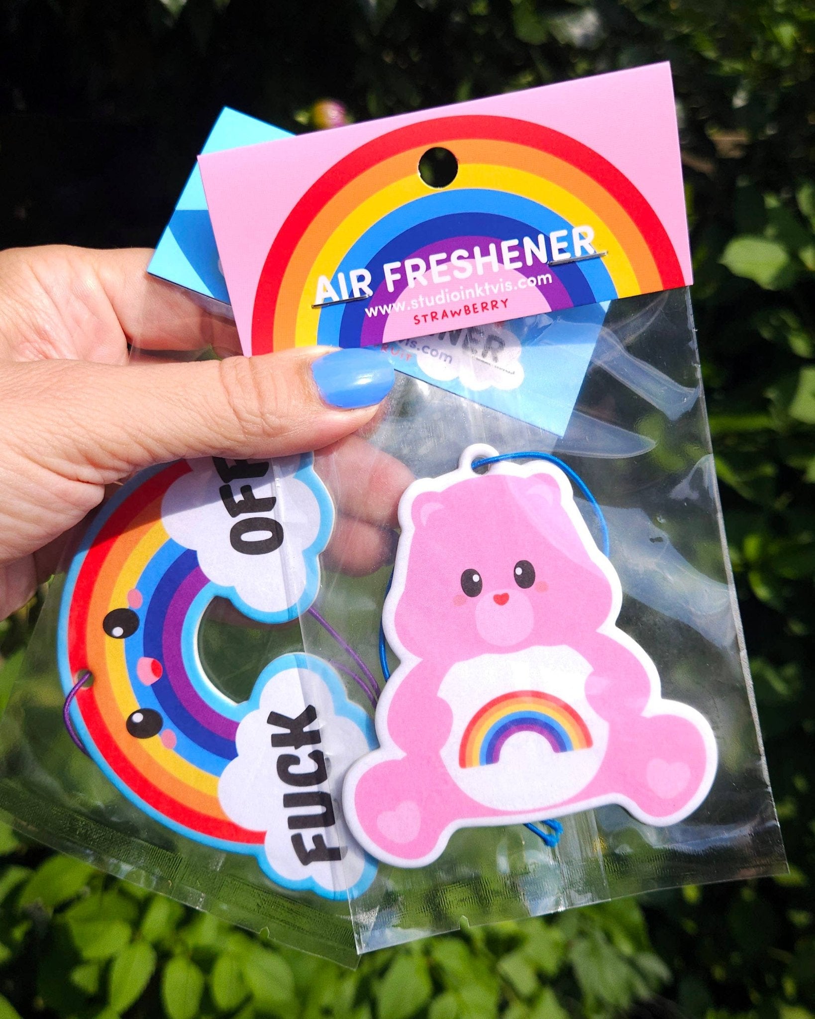Ilmanraikastin Rainbow F*** Off – Passionhedelmän tuoksu - Lempi Lifestyle