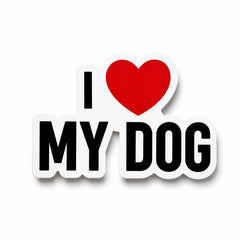 Magneetti koira – I love my dog